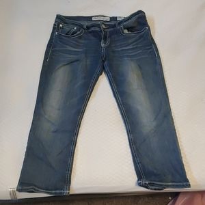 BKE Sabrina denim capris